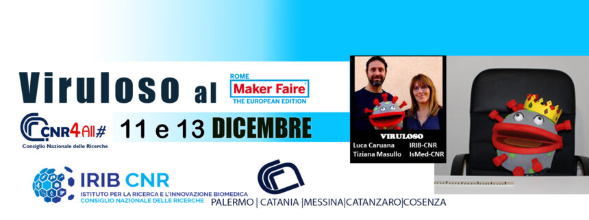 Viruloso al Maker Faire Rome 2020