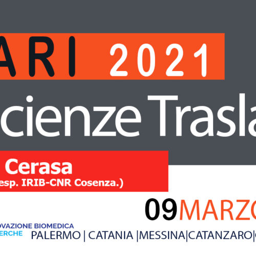 Seminario Dr Antonio Cerasa. 09 Marzo 2021
