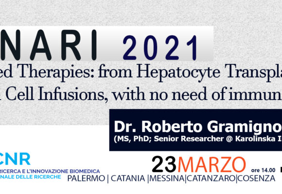 Seminario Dr Roberto Gramignoli. 23 Marzo 2021