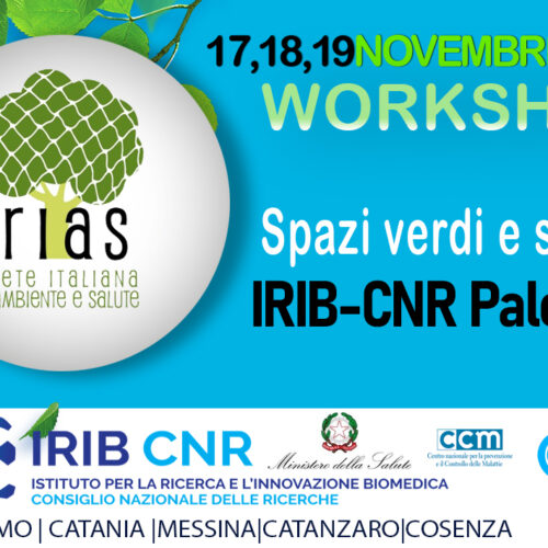 Per la Giornata Nazionale dell’Albero grande partecipazione al Workshop Spazi verdi e salute-Progetto RIAS (IRIB CNR Palermo)