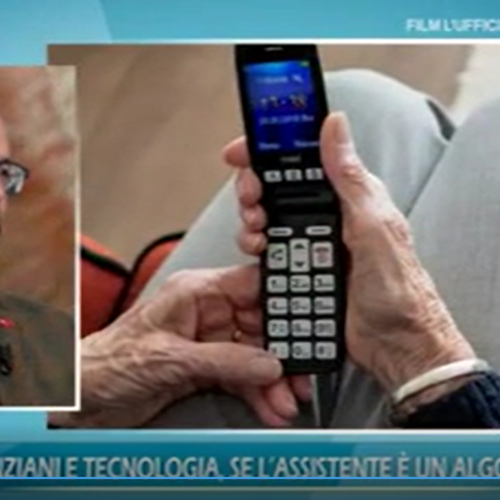 Rai3 Elisir: Intervista ad Antonio Cerasa su anziani e tecnologia.