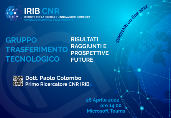 Seminario: Dott. Paolo Colombo – 26 Aprile 2022