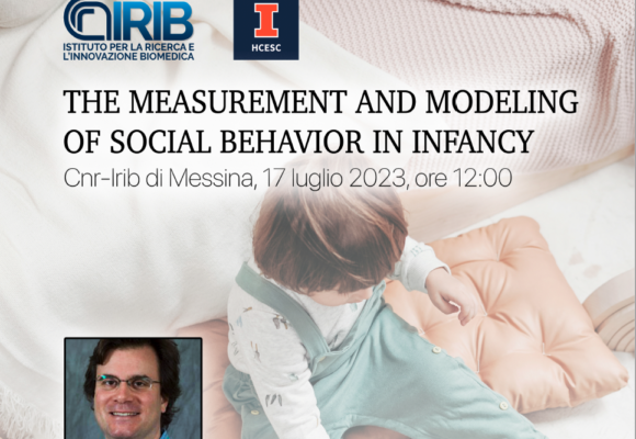 Seminario: THE MEASUREMENT AND MODELING OF SOCIAL BEHAVIOR IN INFANCY