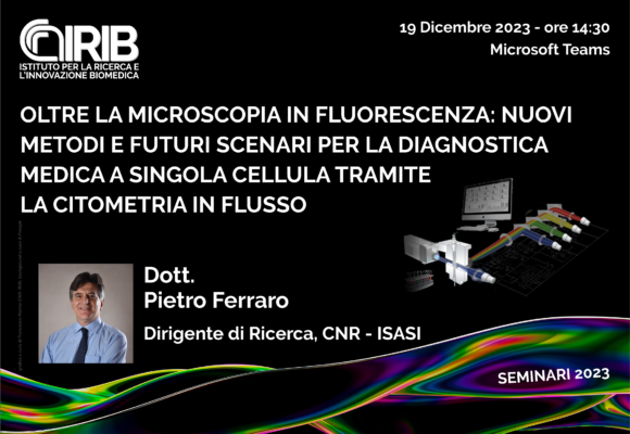 Seminario: Dott. Pietro Ferraro – 19 Dicembre 2023